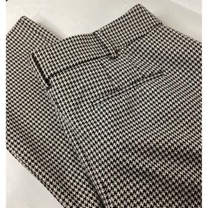 Houndstooth Pattern Pants‎ Women's Classic Business Casual Trousers